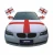 Import Customized car flag window clips Polyester Custom Plain White Car Clip Flags from China