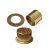 Import Customized CNC Sleeve Brass Bush Spring Reducing Thread Flange Metal Drill Bushing from China