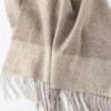 Customized color warm winter scarf wool cashmere tassels pashmina shawl