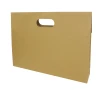 Customized Die Cut Handle Brown Kraft Paper Gift Bags