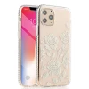 customized imd printing slim fit marble and flower mobile phone cases in stock with transparent edge for iphone models