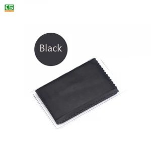 Customized Logo Viscose Polyester Microfibre Cleaning Cloth For Glasses