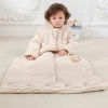 Customized winter soft wearable newborn baby sleeping bag