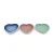 Cute Heart Shape Durable Cheap Cake Snack Salad Dishes Plates Ceramic