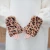 Import Cute Leopard plush print dress Glove Soft Winter Fingerless faux rabbit fur Mittens leather gloves from China