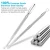 Import Cuticle Pusher Stainless Steel Nail Art tools 2 Way Pedicure Manicure Care Cleaner Nail Care Tool Finger Dead Skin Push from Pakistan
