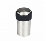 Cylindrical Floor Mounted Stainless Steel Door Stopper