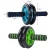 Import dark green  push up bar stand ab wheel roller set from China