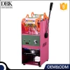 DBK OEM Pink Food Plastic Cup Sealer beverage Manual Cup Sealing Machine for Sale