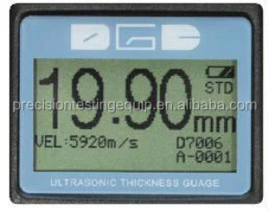 Buy Dc-2000c Portable Glass Ultrasonic Thickness Measuring Instrument ...
