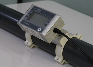 DCT1438K Ultrasonic clamp-on flow meter wifi water flowmeter flow rate sensor