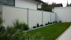 Decorative Garden PVC Fence Plastic Garden Fence