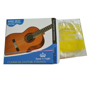 Dedo music hot sell 6 strings spanish classic guitar/violin/viola/cello string