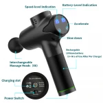 Deep Tissue Massage Body Gun Machine Massage Gun With LCD Screen