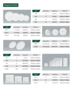 Degradable Disposable Biodegradable Take Away Package Picnic Zuckerrohr Teller Bagasse Sugarcane Pizza Paper Plate Tableware