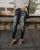 Import Denim Womens Juniors Distressed Slim Fit Stretchy Skinny Jeans Ripped Washed Denim Jeans Pants from China