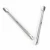 Import Design Double Head Stainless Steel Cuticle Nail Pusher Manicure Tool Dead Skin Pusher from Pakistan