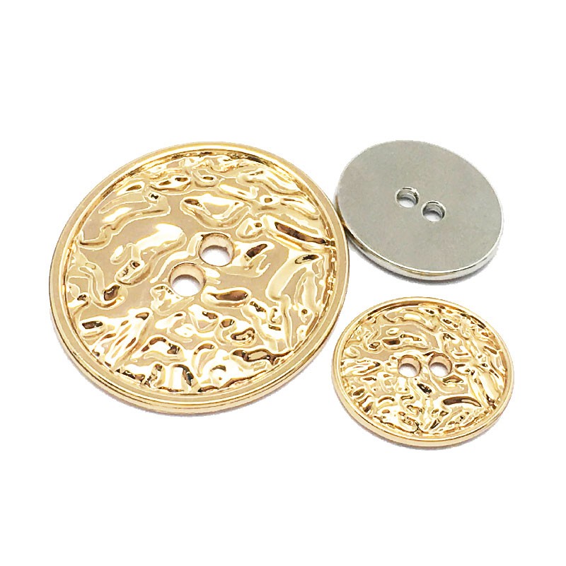 Designer Shirt Fancy Types Gold Large Coat Sewing Military Metal Buttons For Clothing Custom Logo