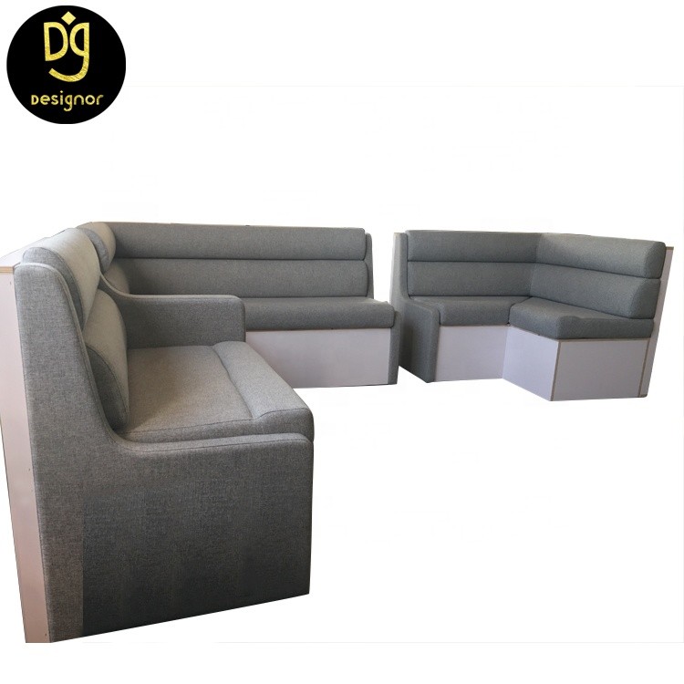 DG1124S2 Modern designs caravan car living room furniture set fabric storage sectional corner sofa set