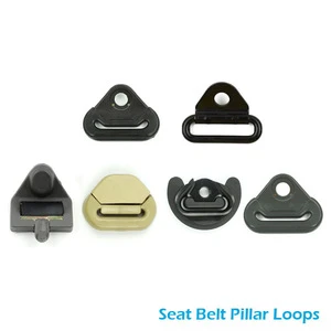 Different kinds of metal Loop for seat belt