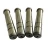 Import DIN injection mould part precision mold components oilless brass and graphite guide pin bush guide pillar bushing from China