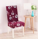 Dining Room Chair Covers Slipcovers Spandex Fabric Fit Stretch Removable Washable chair protector