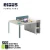 Import Dious modern office furniture wooden office partition for 2, 4, 6 seater  for 2, 4, 6 person people workstation desk from China