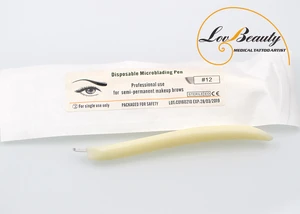 Disposable Microblading Tools Permanent Make Up Eyebrow Tattoo Hair Stroke