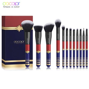 Docolor  P1204 new model 12 pieces personal care  Captain marvel  makeup brush