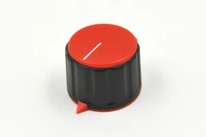 double color red color switch knob potentiometer knob