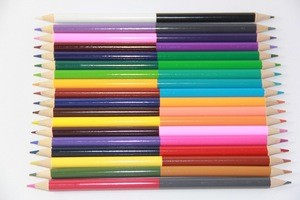 Double side color pencil 12pcs/24colors