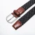 Import Double String Scheme Design Fabric Braided Weaving Belt With Alloy Pin Buckle from China