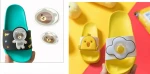 doughnut quicksand mobile phone shell oil covered card bag Charm Clear PVC Plastic Fashion Glitter Quicksand keychain pendant