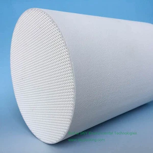 DPF Ceramic Filter to remove waste gas from exhaust system of diesel engine
