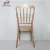 Import Durable Metal Stackable Champagne Color Napoleon Chair from China