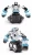 Import DWI Dowellin Remote Control Toy Rotation Fighting Robots RC Robot for Parent-child from China