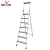 Import DX-80205 Classic staircase soft steep 5 steps Aluminum Household Safety Indoor Stools Portable Extend Step Ladder from China