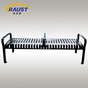 Easy assembling classic design outdoor patio flat benches