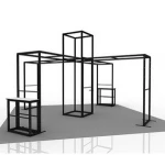 Easy Assembling trade show equipment in aluminum