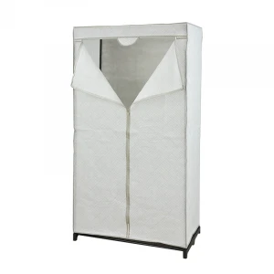 Economical giantex fabric folding portable wardrobe closet wrack,bedroom furniture,make up helper