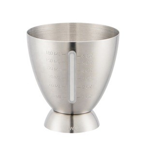 EFINE Bar Tools 180ml Kitchen Measuring Cup Hot Amazon Stainless Steel Jigger Factory Price