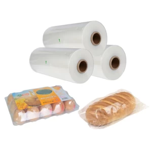 Egg Protect Packing Film Pof Heat Shrink Film With Micro Hot Perforation Packing Bag Film For Eggs Package