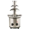 Electric 3-Tier Stainless Steel Chocolate Fountain, 3.3 Pounds