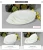 Import elegant design white deep tableware cheap porcelain plate for serving dishes from China
