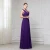 Import Elegant Purple Large Size Women Dress Formal Evening Dresses from China
