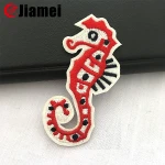 Embroidered Patch Wholesale Custom Fabric for Kids Garment Patches Plastic Backing,embroidered Border Sew On/iron On/stick on