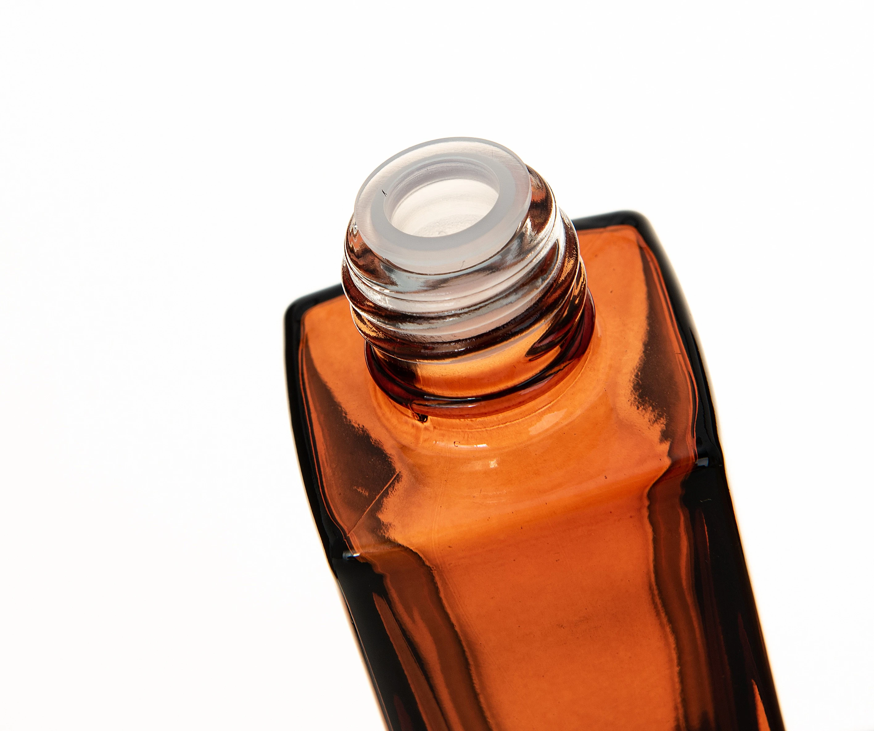 Empty luxury cosmetic bottle packaging oil cosmetic glass dropper bottle