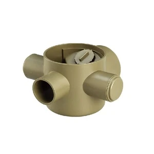 ERA PVC Drainage Cross Pipe Plumbing Fittings, Joints Non-Pressure Floor Drain Gully Trap