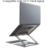 Ergonomic Portable Foldable Ventilated Cooling Double Layer tablet holder Stand compatible with Macbook Pro