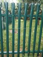 Europe Market High Security Euro Fence and W or D type Steel Palisade Fencing good quality